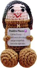Pisces Gifts for Women Men her him Astrology Birthday Christmas Decorations,Pisces Gift Zodiac Plush Toy for Halloween,Retirement Bosses Day Inspirational Stuff Things (Pisces)
