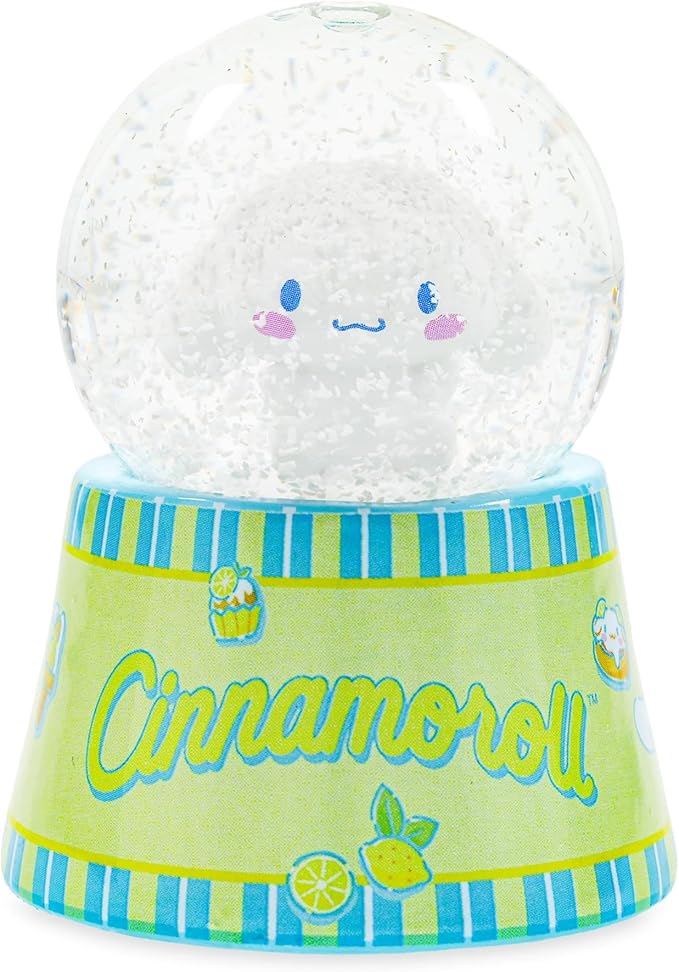 Sanrio Cinnamoroll 3-Inch Mini Light-Up Snow Globe