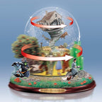 The Land of OZ Glitter Globe with Motion and Music by The Bradford Exchange
