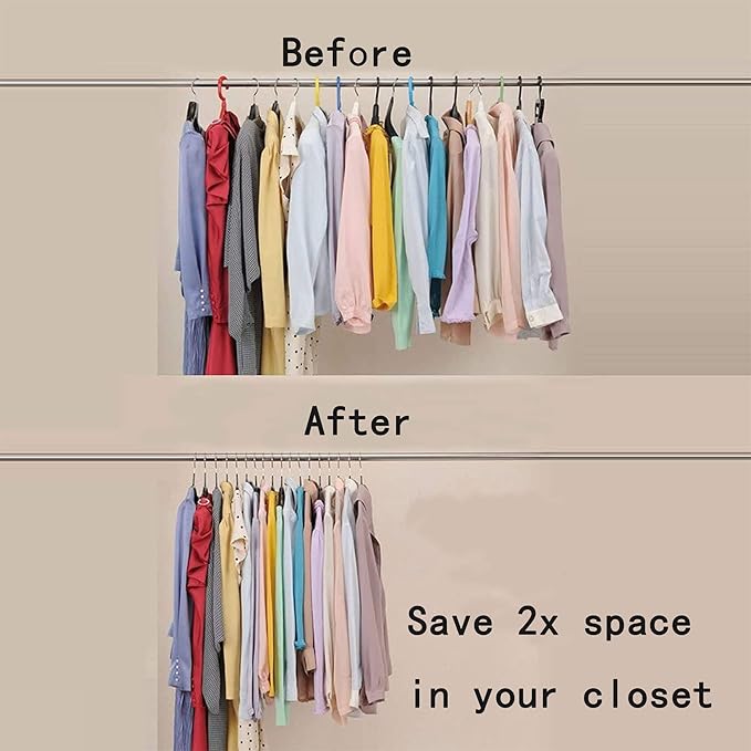 Gold Hangers 100 Pack - Heavyduty Non Slip Slimline Suit Jacket T Shirt Hangers - Space Saving (Black)