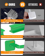 Multi-Purpose Hat Organizer (4-Pack), Strong Adhesive Hat Hooks for Wall, Two Mounting Options, Green