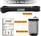 POWER GUIDANCE Pull Up Assist Bands - Stretch Resistance Band - Mobility Band - Powerlifting Bands - by Perfect for Body Stretching, Powerlifting, Resistance Training