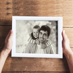 KTKDE 13x19 Picture Frame Set of 5,White Wooden frames, Vertical & Horizontal Wall Hanging for Wall Display,Studio Gallery Photo Frame for Photos, Posters & Art Prints