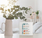 kunlisa Mental Health Take a Mindful Break Stress Management Wooden Box Sign Desk Decor,Rustic Wood Block Plaque Box Sign for Therapy Office School Counseling Office Wall Shelf Tabletop Decoration