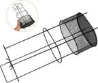 Hemobllo Metal Umbrella Stand Water Drip Tray Freestanding Holder for Entryway Compact Design for Easy Assembly Umbrella Storage Rack