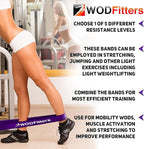 WODFitters Pro Series Pull-Up Assistance Bands – Premium Resistance Loop Bands for Assisted Pull Ups, Muscle Ups, Strength Training & Mobility – Durable Bands for Functional Fitness