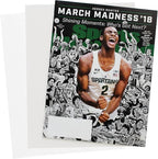 BCW Magazine Bags and Boards – (25 Pack) | Premade Non-Resealable Magazine Protectors | Standard Size 8 ¾" x 11 ⅛" | Magazine Sleeves and Boards Pre-Loaded for Storage and Display