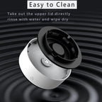 2 in 1 Air Purifier Ashtray Multifunctional Smokeless with Filter,Ashtrays for Cigarettes for Home Indoor Car Office(White)