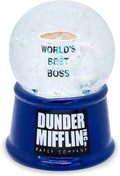 Silver Buffalo The Office World's Best Boss Light Up Snow Globe, 55 mm