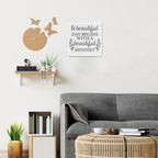Motivational Eucalyptus Wall Art Decor, Inspirational Green Botanical Pictures Positive Quotes Canvas Painting Posters for Office Living Room Bedroom Decoration (8 X 8 Inches, Framed)