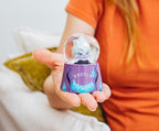 Disney The Little Mermaid Ursula Make 'Em Squirm Mini Light-Up Adult Snow Globe with Swirling Glitter | 3 Inches Tall