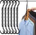 AMKUFO Closet Organizers and Storage 20 Pack Hanger Organizer Magic Hangers Space Saving Hanging Plastic for Heavy Clothes, Dorm Room Bedroom Home RV Car Camper Organization Essentials