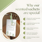 15 Pack Jasmine Sachets for Drawers and Closets, Scented Sachets for Drawers, Closet Freshener Sachet for Drawers to Refresh Any Space, Jasmine Sachet Bags, Scented Drawer Fresheners (New)