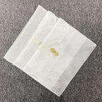 3 Pieces Scarf Storage Bag Beige Encrypted Matte Button Yarn Envelope Silk for Scarf Gifts Organza Clothing Wardrobe Organizer Packaging Bags 10.6 x 14.5 Inches (White)