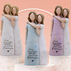 Birthday Gifts for Mom, Valentines Day Gifts for Mom, Mother of The Bride Gift, Sculpted Hand-Painted Figurine