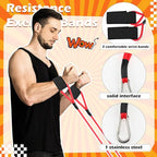 Zomiboo Baseball Bands Sports Resistance Exercise Bands Arm Strength Training Softball Baseball Pitching Training Workout Equipment for Youth Adult
