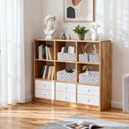 Posprica Small Baskets for Organizing(7 Set) Woven Storage for Shelves, Bathroom, Decorative Closet Organizer, Dresser Bins, Shelf