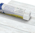 Fadeless Bulletin Board Paper, Fade-Resistant Paper for Classroom Decor, 48” x 12’, White Shiplap, 1 Roll