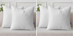 MIULEE Set of 2 Throw Pillow Inserts 18x18 Inches, Non-Woven Decorative Pillow Inserts for Living Room (Pack of 2)