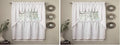 Sweet Home Collection Opaque Rib Cord Kitchen Curtains Swag Pair, Ribcord White (Pack of 2)