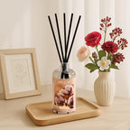 Airkeep Reed Diffuser Oil Refill with Diffuser Sticks, 6.76 Fl Oz(200ml) Clean Cotton Scented Oils, Aroma Therapy, Home Fragrance & Air Freshener, Office Décor, Decoration