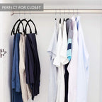 MIZGI Premium Velvet Hangers 50 Pack Heavyduty- Non Slip No Shoulder Bump Suit Hanger - Chrome Hooks,Space Saving Clothes Rounded Shape for Coat,Sweater,Jackets,Pants