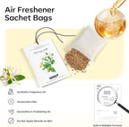 MYARO 12 Packs Honeysuckle Scented Sachets for Drawer and Closet, Long Lasting Air Freshener Fresh Scents Potpourri Bags Home Fragrance for Room Car Small Space
