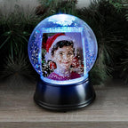 Neil Enterprises Inc. Large LED Light Up Photo Snow Globe with Black Base