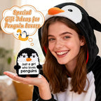 Belatelove Penguin Gifts for Penguin Lovers Friendship Birthday Gifts for Women Girl Gift, Funny Handmade Crochet for Daughter Granddaughter, I Love You Present for Girl Small Easter Decor
