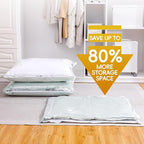Vacuum Storage Bags with Electric Pump,8 Extra Large Jumbo storage Space Saver Bags (40x31 Inch) for Bedding,Comforters,Blankets,Clothing,Pillows,Jackets,Coats,Vacuum Seal Bags for clothing