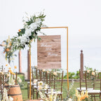 Artificial Flower Swag, Silk Rose Hydrangea Swag Arch Garland, Front Door Decorative Floral Swags, Wedding Arch Flowers, Rustic Artificial Floral Swag for Door Lintel (B)