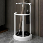 Metal Umbrella Stand, Modern Holder with Removable Water Tray, Standing Cane Storage Organizer for Home, Office, Hotel