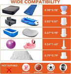 MEIQIHOME Vacuum Storage Bags, Space Saver Sealer Bags,Vacuum seal bags for clothing, Pillows, Comforters, Blankets, Bedding,36 Pack Vacuum Storage Bags with Electric Pump