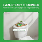 Godrej Aer Power Pocket Lavender Bloom Bathroom Fragrance 10 g, 6-Pack, Green
