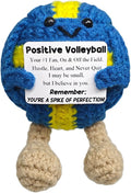 Handmade Emotional Support Collect Volleyball - Motivational Volleyball Decor,Funny Volleyballs Gift for Best Friend,Team Player,Coach,Brother or Colleague,Volleyballs Lover Home & Locker Room Decor