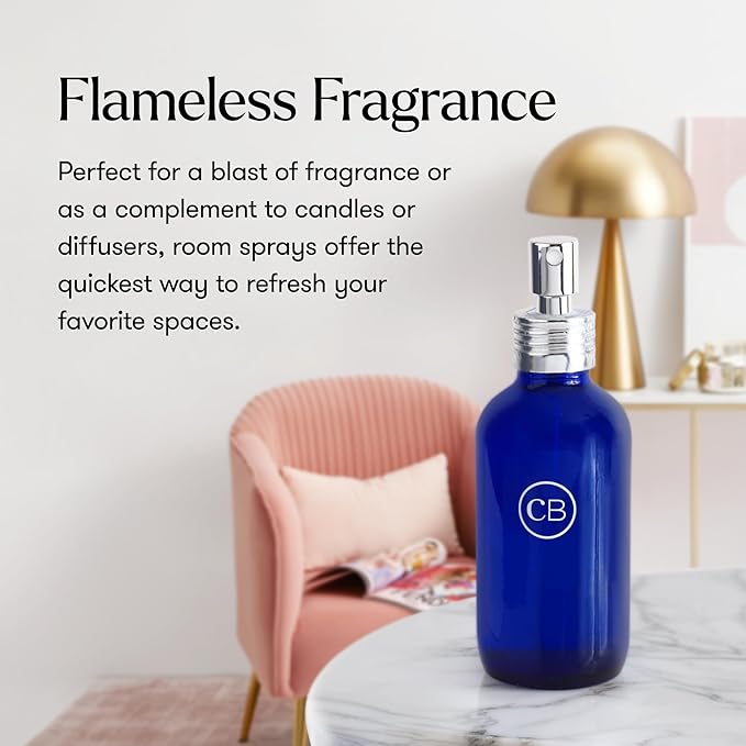 Capri Blue Room Spray - Blue Jean Air Freshener Spray with Notes of Bergamot, White Flowers, Musk and Patchouli - Air Fresheners for Home - Linen Room Scents (3.5 oz)