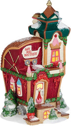 Department 56 North Pole Toy Land "North Pole Baby Doll Boutique" Porcelain Lighted Building