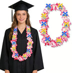Leis for Graduation 2026, Artificial Flower Wreath with Cards Graduation Lays Gifts, Congrats Grad for High School