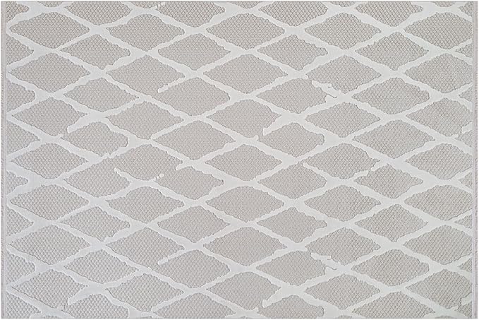 Modern Indoor Rug Diamond 2x3 Area Rugs for Living Room Luxury Kitchen Bedroom Durable Soft Geometric Durable Low and High Pile Stain Resistant Non Shedding Area Carpet 2x3
