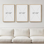 Large 3D Textured Framed Boho Neutral Abstract Wall Art, Set of 3 Modern Paintings Artwork for Walls, Black White Brown Minimalist Geometric Pictures for Living Room, Entryway, Dining Room Wall Decor