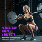 Booty Bands, Blood Flow Restriction Bands for Women/Men, Adjustable BFR Training Bands for Glutes & Hip Building, Occlusion Resistance Bands