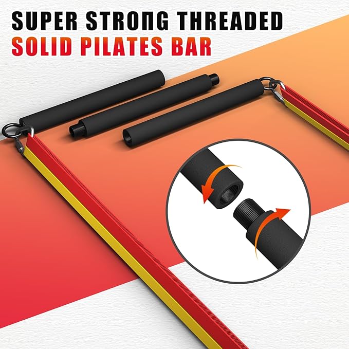 VEICK Resistance Bands for Working Out, Exercise Bands, Workout Bands, Pull Up Assistance Bands, Long Heavy Stretch Bands Set for Men Women, Power Weight Gym at Home Fitness Equipment