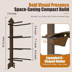 Cowboy Hat Rack -Cowboy hat holder for wall With Heavy- Organize and Display Your Hats with Ease, Wall Mounted Hat Hanger Western Decor for Cowboy Hats- Ideal Western Decor(2pcs)