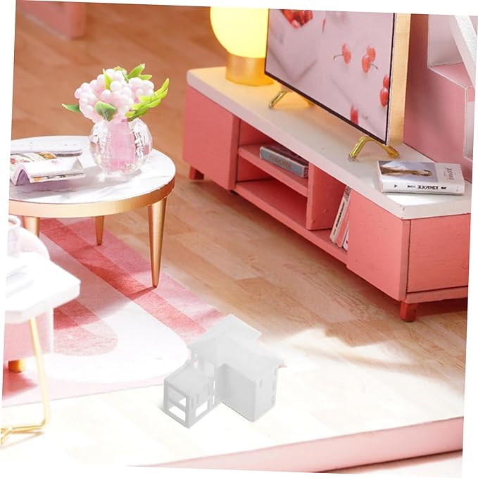 Mini Villa Model Realistic Ornament for Sand Table Decor for Architectural Collectibles Dollhouse Accessories and Landscape Displays