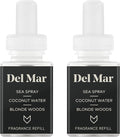 Pura & GUY FOX Home Scent Refill - Smart Home Air Diffuser - Long-Lasting Luxury Fragrance per Refill - Household & Apartment Essential - Clean Diffuser Fragrance - 2 Pack, Del Mar
