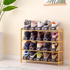 One-Piece Shoe Slot Organizer 10 Pack, Space-Saving Stackers for Closet, Entryway & Shoe Rack | No Assembly Needed