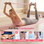 Pedal Resistance Bands with Handles, Multifunction Elastic Yoga Resistance Band, Natural Rubber Foot Pedal Resistance Bands, Stretching Workout Fitness Bands for Abdomen, Waist, Arm, Leg