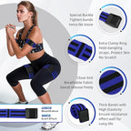 Booty Bands, Blood Flow Restriction Bands for Women/Men, Adjustable BFR Training Bands for Glutes & Hip Building, Occlusion Resistance Bands