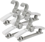 Adjustable Clothes Hangers for Baby Nursery,20-Pack Ultra-Thin Non-Slip Clothes & Pant Hangers for Newborn,Infant,Toddler & Kids,Grey