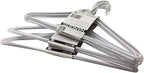 Pack of 30 Wire Hangers Steel Metal Drip Dry Coat Clothes Hangers -Metal Coat Hangers are Made of Stress-Hardened 13 -Gauge Steel Wire with a Thin Plastic (NOT Lacquer) Coating.